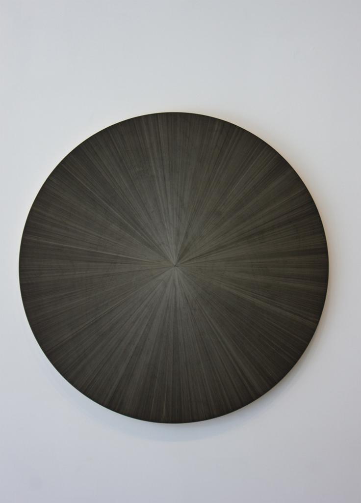 Michelle Grabner - Untitled, 2012. Acrylic on panel.